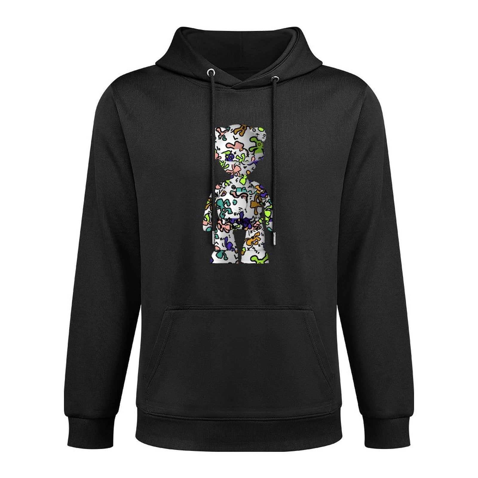 Hoodie Front PatternMoisture-Wicking ActiveWear